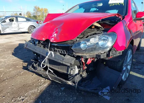 2013 Volkswagen Golf 2.0L Tdi 4-Door z USA, uszkodzony, nr VIN WVWDM7AJ2DW127597